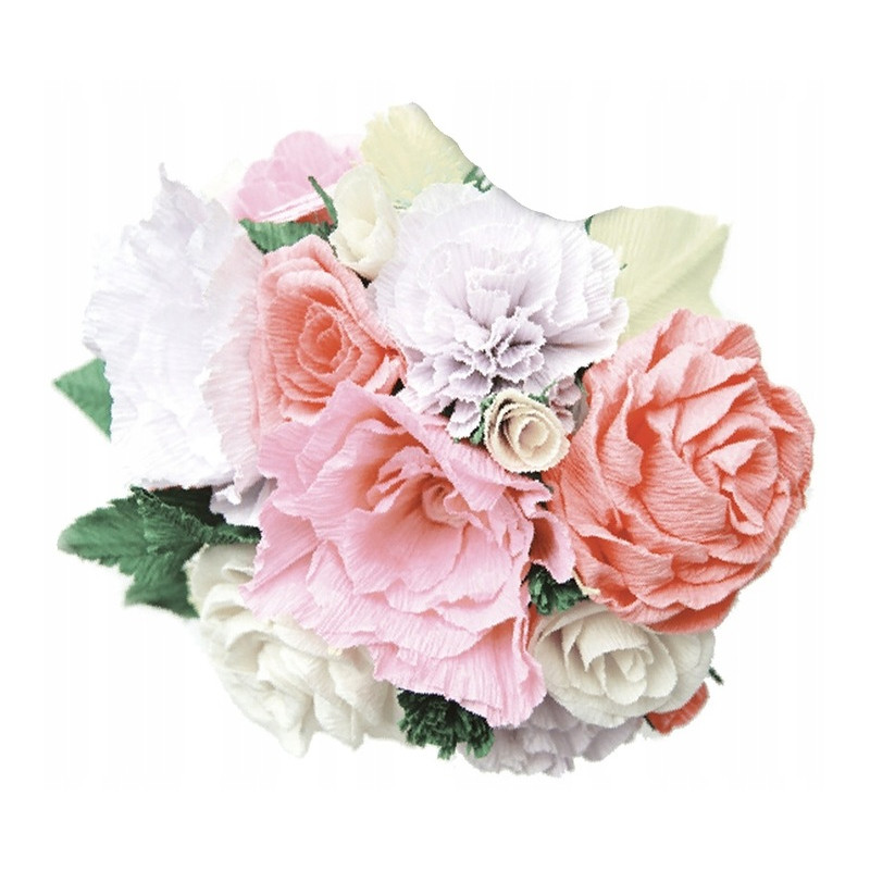 Krepina marszczona gruba 25x100cm mix 6 kolorów Elegance HA 3650 2510 - MIX E HAPPY COLOR