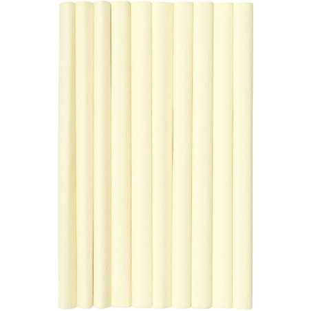 Bibuła marszczona CREATINIO 10 sztuk 50x200cm kremowy 400153890 TOP 2000