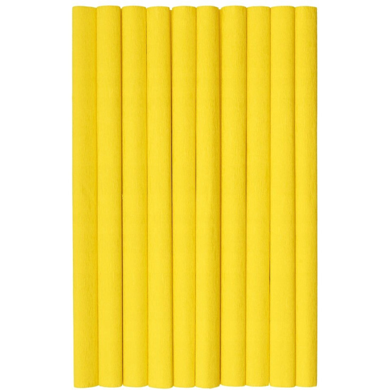 Bibuła marszczona CREATINIO 10 sztuk 50x200cm żółty 400153892 TOP 2000