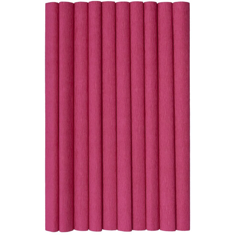 Bibuła marszczona CREATINIO 10 sztuk 50x200cm bordowy 400153897 TOP 2000