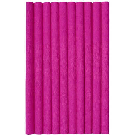 Bibuła marszczona CREATINIO 10 sztuk 50x200cm różowy 400153900 TOP 2000
