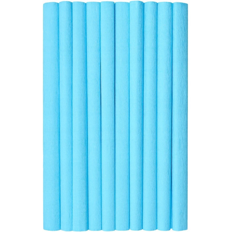 Bibuła marszczona CREATINIO 10 sztuk 50x200cm lazurowy błękitny 400153908 TOP 2000