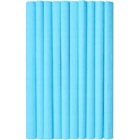 Bibuła marszczona CREATINIO 10 sztuk 50x200cm lazurowy błękitny 400153908 TOP 2000