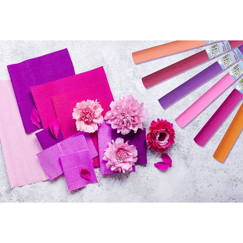 Bibuła marszczona CREATINIO 10 sztuk 50x200cm jasny zielony 400153920 TOP 2000