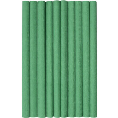 Bibuła marszczona CREATINIO 10 sztuk 50x200cm ciemny zielony 400153921 TOP 2000