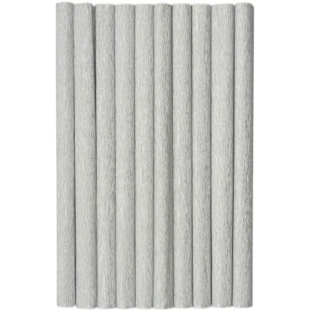Bibuła marszczona CREATINIO 10 sztuk 50x200cm srebrny 400153928 TOP 2000