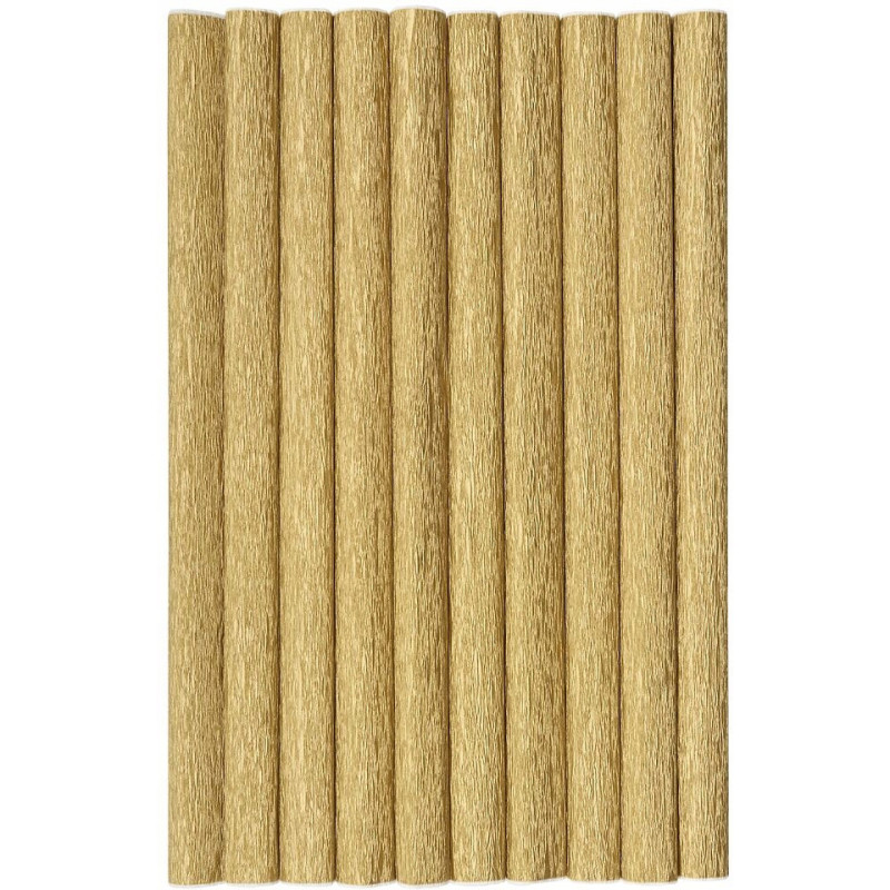 Bibuła marszczona CREATINIO 10 sztuk 50x200cm złoty 400153929 TOP 2000