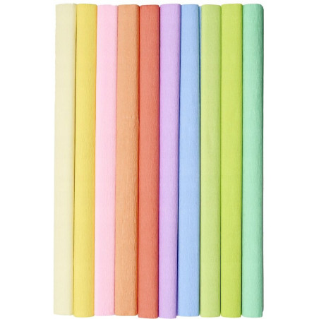 Bibuła marszczona CREATINIO 50X200 mix pastelowy 400153932 TOP 2000