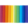 Bibuła marszczona CREATINIO 25x200cm mix kolorów tęczowy 400153936 TOP 2000
