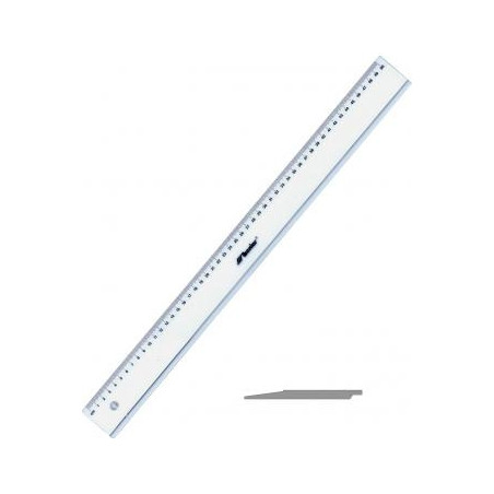 Linijka plastikowa 50cm 20402 LENIAR
