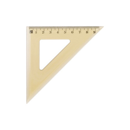 Ekierka szkolna GRAND GR854 45/10cm 130-1501