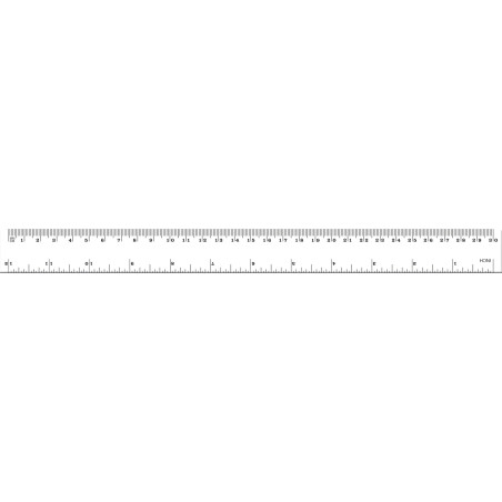 Linijka 30cm BL002-C TETIS