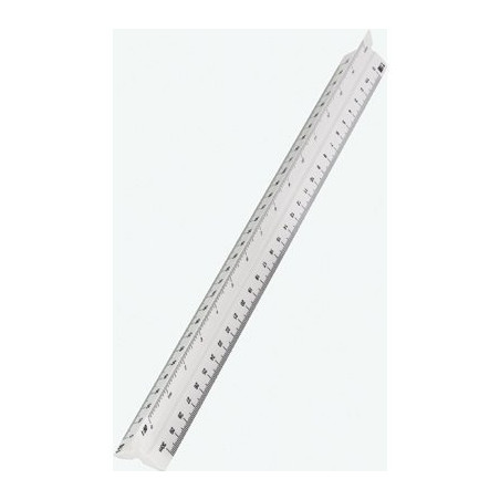 Skalówka plastikowa 30cm GEODETA 20033 1:1000/2000/5000..LENIAR