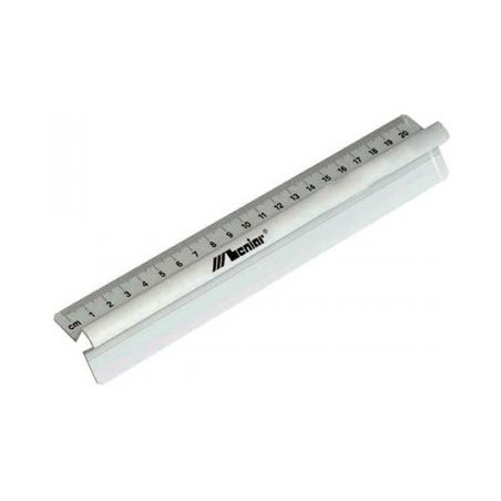 Linijka aluminiowa 20cm z uchwytem 30316 LENIAR