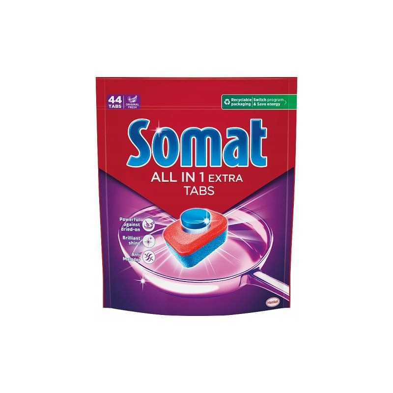 Tabletki do zmywarki SOMAT (44 tabletek) All in ONE extra TABS