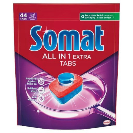 Tabletki do zmywarki SOMAT (44 tabletek) All in ONE extra TABS