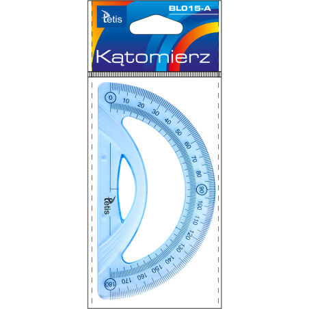 Kątomierz NIEBIESKI BL015-A TETIS