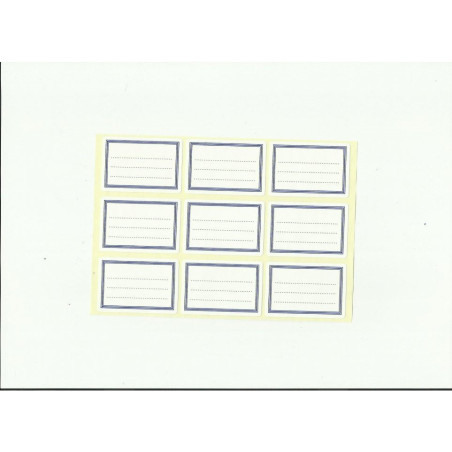 Naklejki na zeszyt małe (20ark) Wzór I ART-DRUK