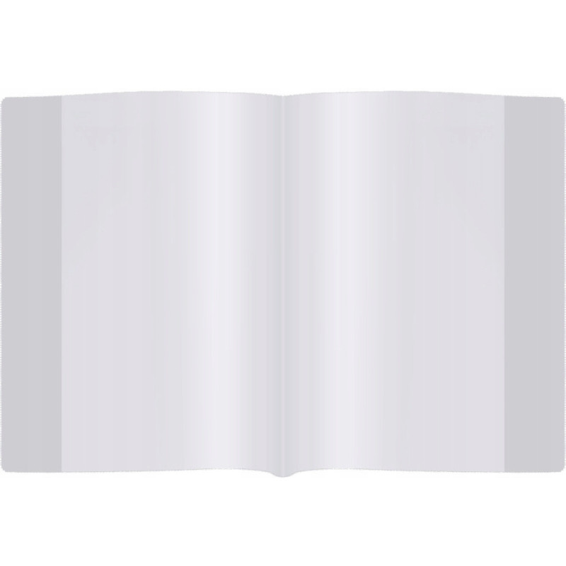 Okładki na zeszyty szkolne A4 bezbarwne 25 sztuk 30x43,7cm OZK-02 BIURFOL