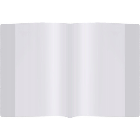Okładki na zeszyty szkolne A4 bezbarwne 25 sztuk 30x43,7cm OZK-02 BIURFOL