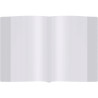 Okładki na zeszyty szkolne A4 bezbarwne 25 sztuk 30x43,7cm OZK-02 BIURFOL