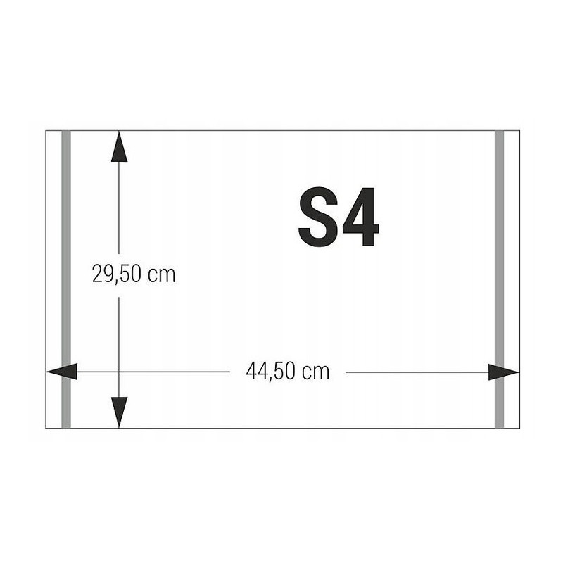 Okładka samoprzylepna S4 średnia (25szt.) OZ-55 BIURFOL