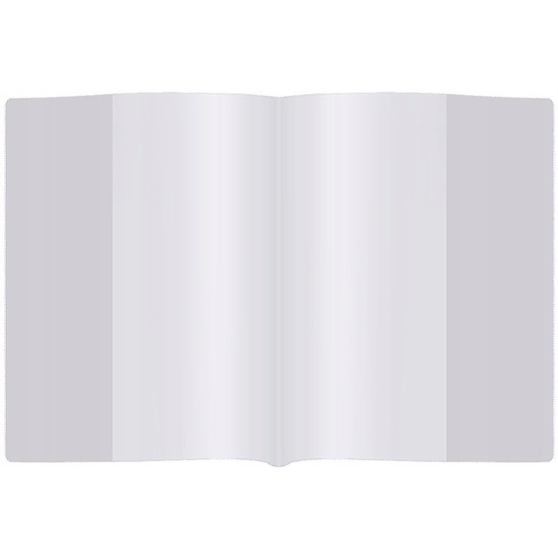 Okładki na zeszyty szkolne A5 bezbarwne 50 sztuk 21,2x30,3cm OZK-01-02 BIURFOL