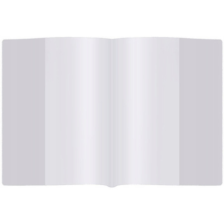 Okładki na zeszyty szkolne A5 bezbarwne 50 sztuk 21,2x30,3cm OZK-01-02 BIURFOL