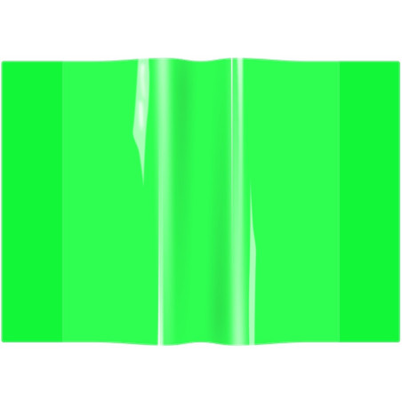 Okładki na zeszyty szkolne A5 neonowy zielony 10 sztuk OZN-A5-03 BIURFOL