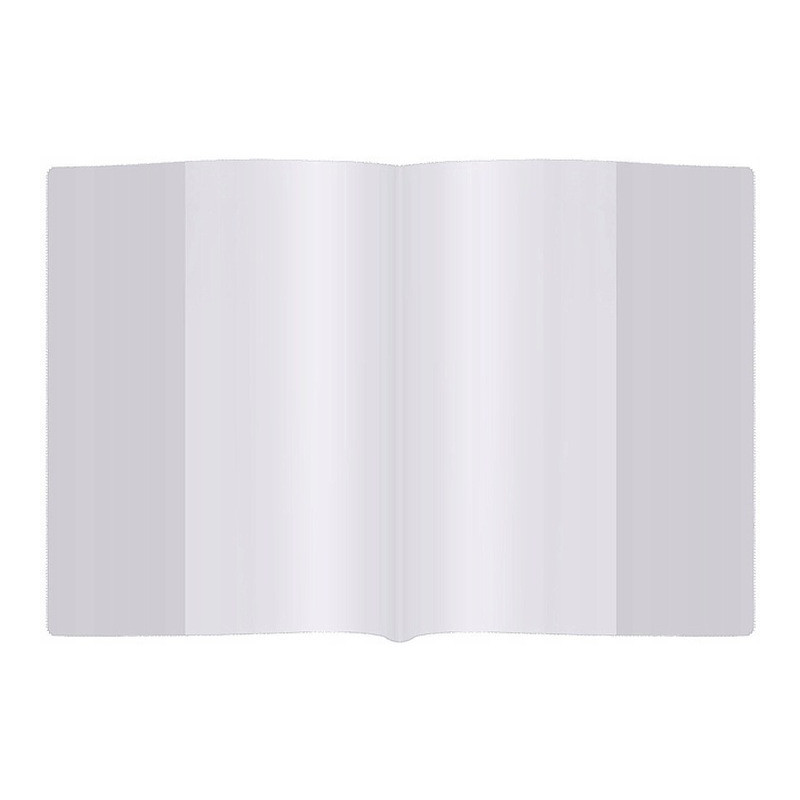 Okładki na zeszyty szkolne A5 bezbarwne 10 sztuk 21,2x30,3cm OZK10-01-02 BIURFOL