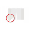 Okładki na zeszyty szkolne A5 bezbarwne 10 sztuk PP/PE 21,2x30x3cm OPP10-01 BIURFOL