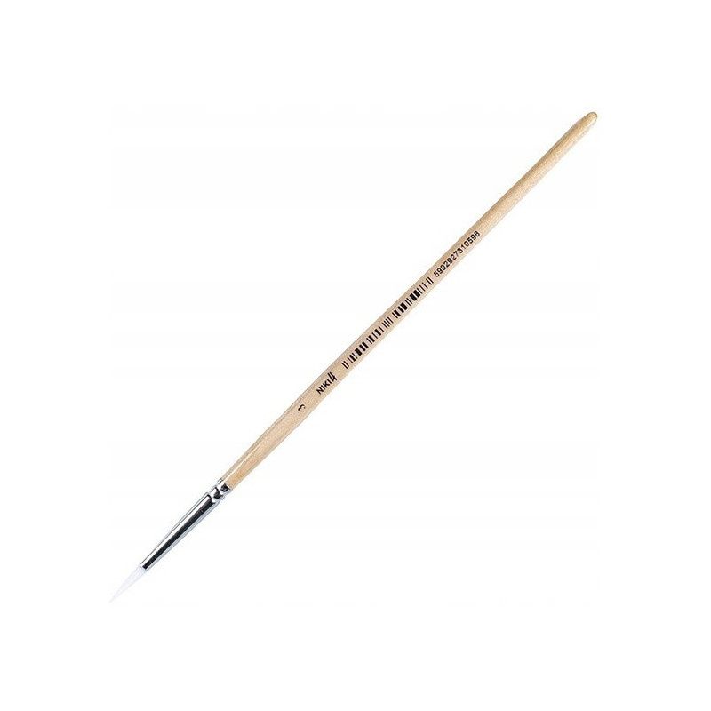 Pędzle nylonowe okrągłe NIKI4 NR 3 KOH-I-NOOR