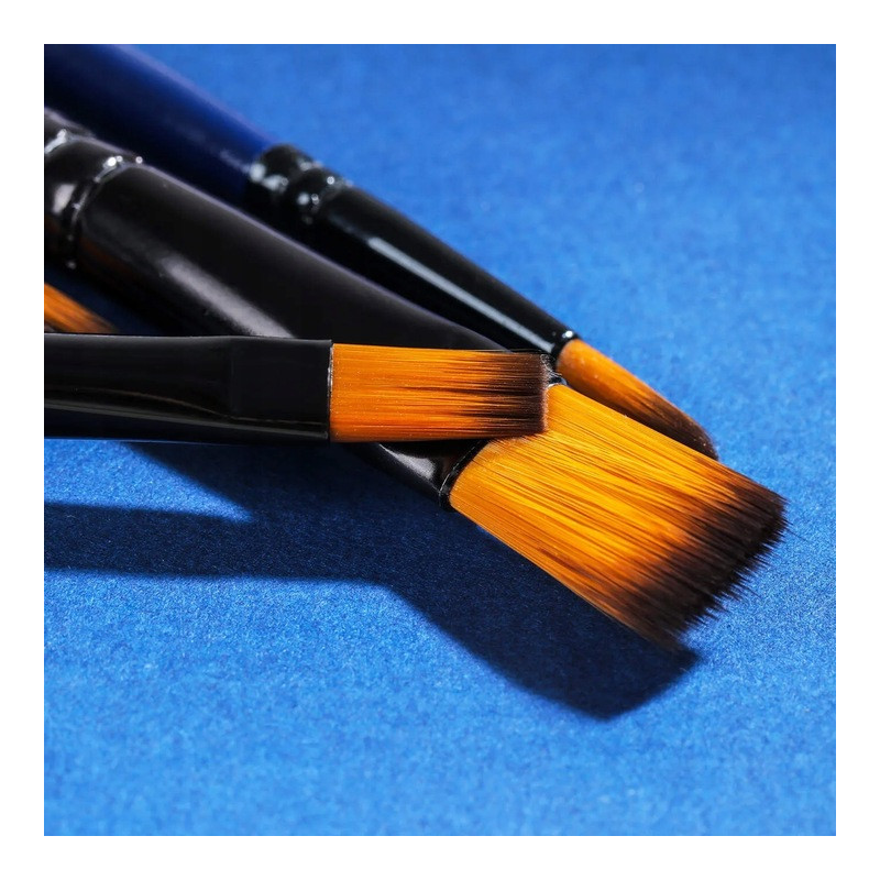 Zestaw pędzli FINENOLO 6szt miękki nylon EC277 DELI