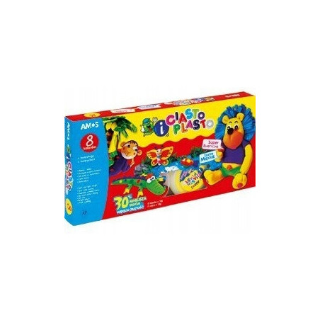 CiastoPlasto AMOS IC8P - 8 kolorów 170-1503