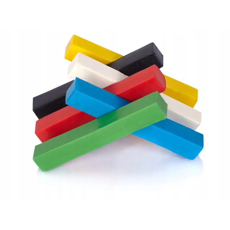 Plastelina dla dzieci kwadratowa 12 kolorów zestaw 83813908 ASTRA