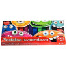 Plastelina kwadratowa dla dzieci Zestaw 12 kolorów MONA St.Majewski
