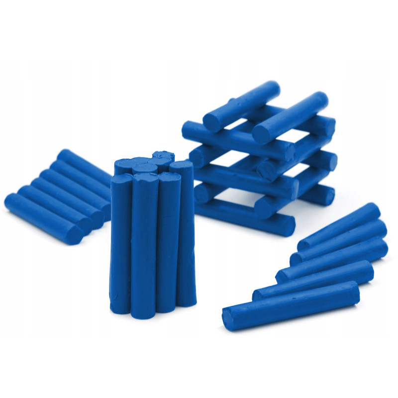 Plastelina w laseczkach MONA 1 kg ciemna niebieska 4292 St.Majewski