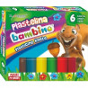 Plastelina dla dzieci Zestaw 6 kolorów BAMBINO St.Majewski