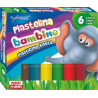 Plastelina dla dzieci Zestaw 6 kolorów BAMBINO St.Majewski