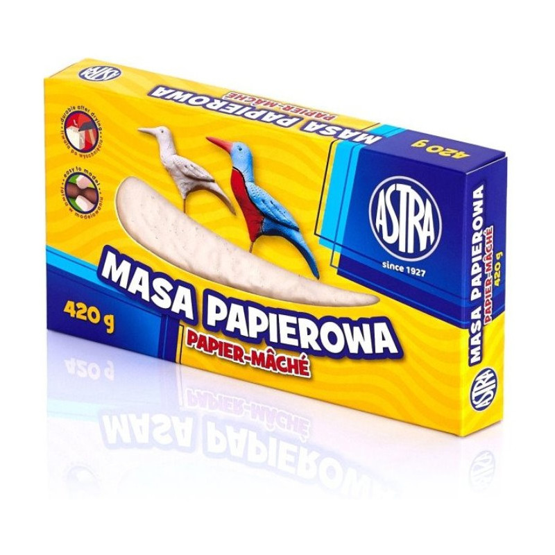 Masa papierowa plastyczna Papier-Mache 420g 83814901 ASTRA