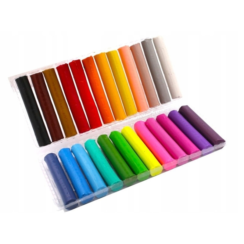 Plastelina 24 kolory 15g KP004-G TETIS