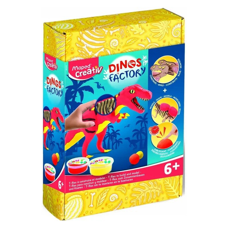 Creativ masa plastyczna Fabryka Dinozaurów 907210
