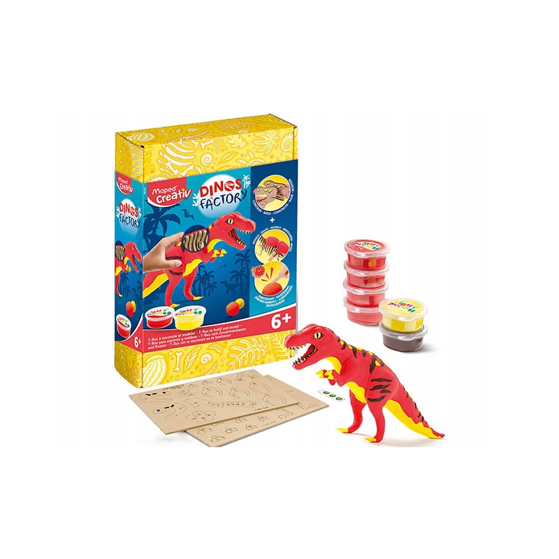 Creativ masa plastyczna Fabryka Dinozaurów 907210