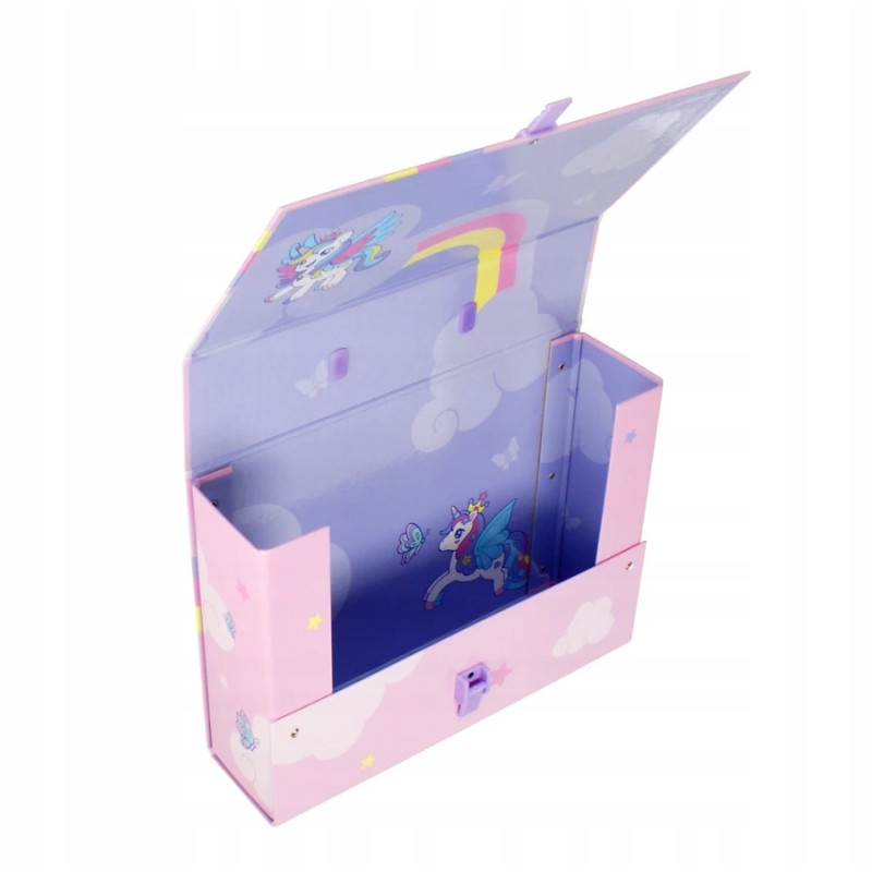 Teczka z rączką A4 9.5cm UNICORN STK 536857 STARPAK