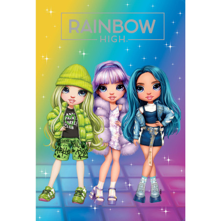 Teczka na dokumenty A4 z gumką RAINBOW 108022007 ASTRA