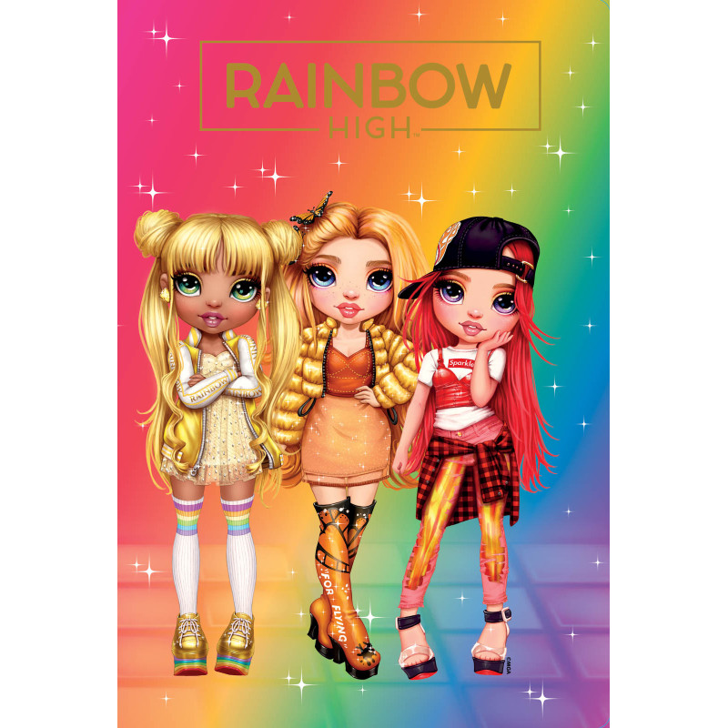 Teczka na dokumenty A4 z gumką RAINBOW 108022007 ASTRA