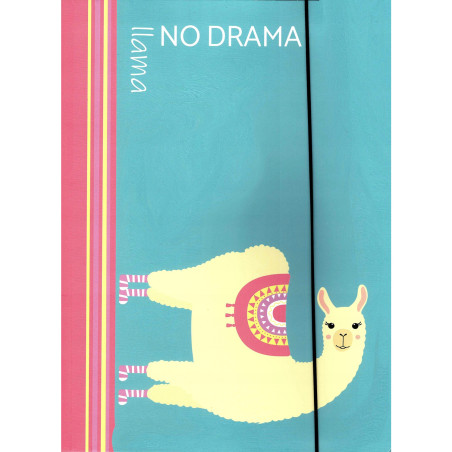 Teczka z gumką LAMA turkusowa kolekcja NO PROBlama 302/96 VAUPE