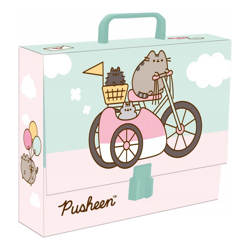 Teczka z rączką XL na prace plastyczne PUSHEEN ST.MAJEWSKI