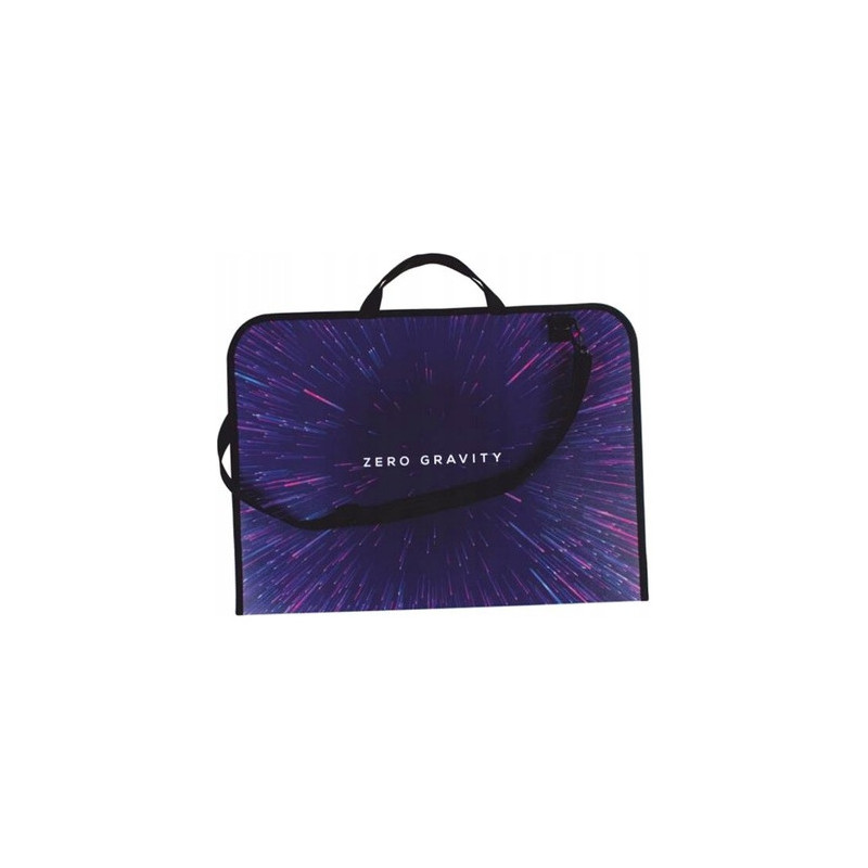 Teczka na rysunki A3 na suwak PP 38x52cm z nadrukiem zero gravity TER-01-03 BIURFOL