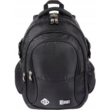 Plecak szkolny 4-komorowy Tornister młodzieżowy Shiny Snake BP-01 ST.RIGHT St.Majewski